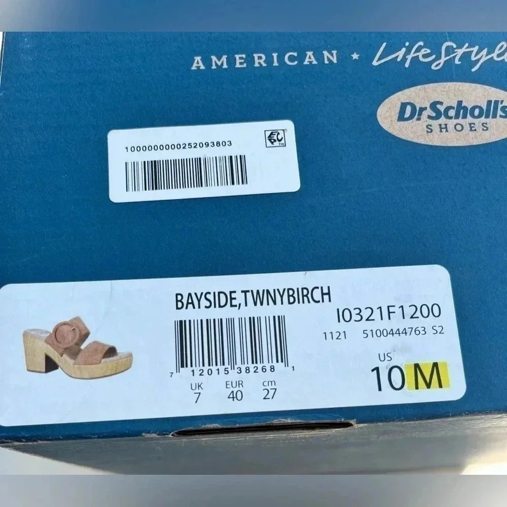 DR. SCHOLL'S BAYSIDE WOMENS OPEN TOE CUSHIONED FOOTBED PLATFORM SANDALS - Picture 5 of 5
